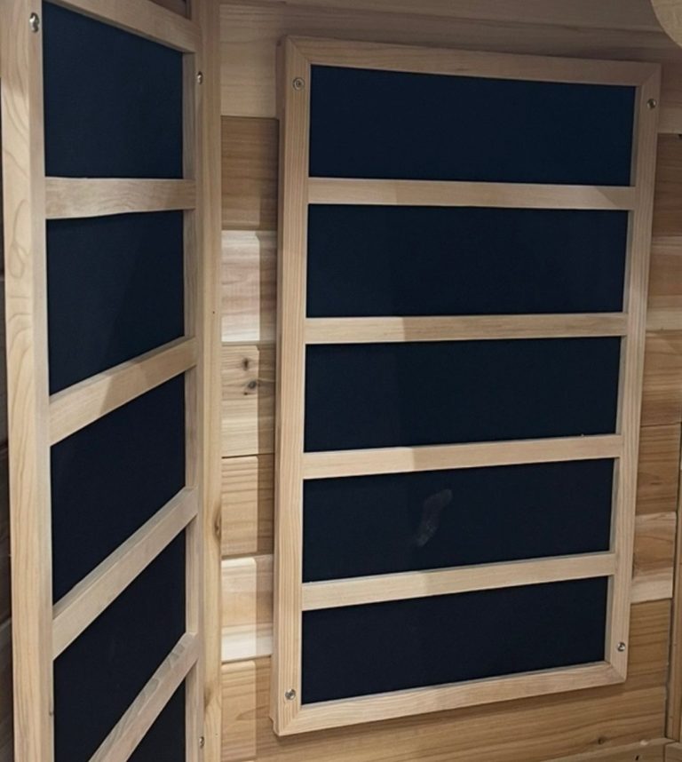 Full spectrum infrared panels inside unit